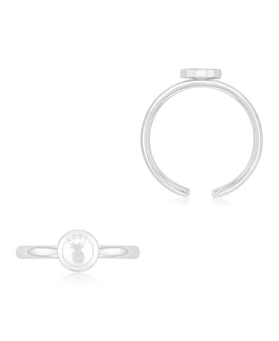Roxy Waterproof Yellow Pineapple Toe Ring In White