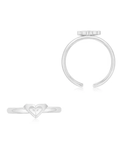 Roxy Waterproof Yellow Triangular Heart Toe Ring In Orange