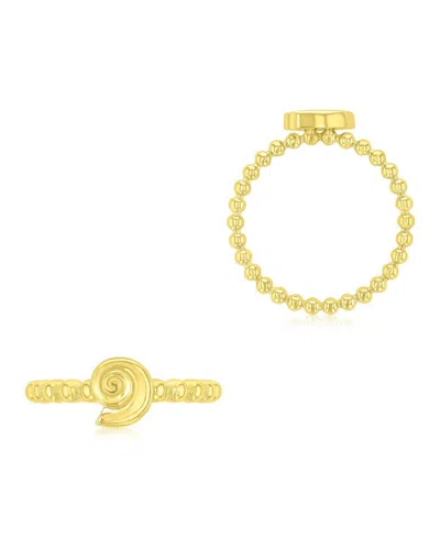 Roxy Waterproof Yellow Conch Beads Ring In Neutral