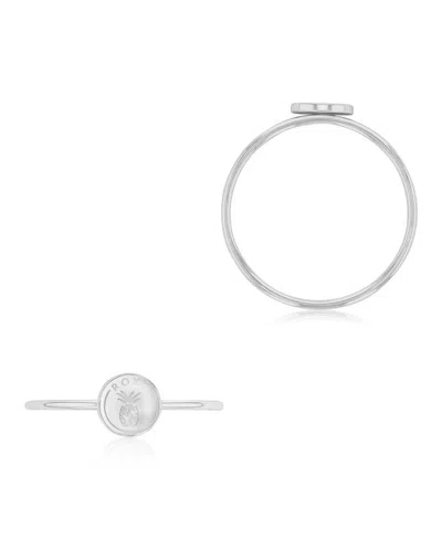 Roxy Waterproof Yellow Pineapple Ring In White