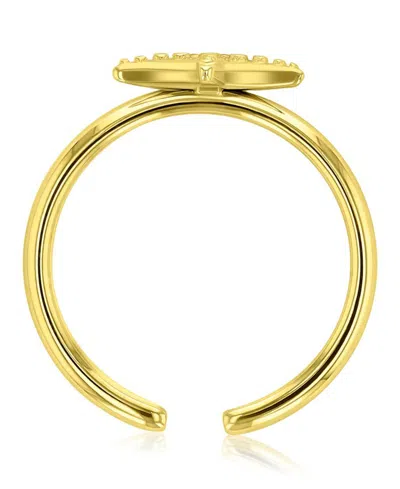Roxy Waterproof Yellow Star Fish Beads Ring In Gold