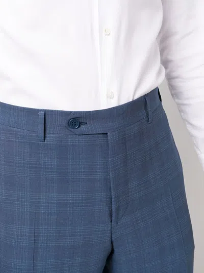 Canali Single-breasted Suit In Blue
