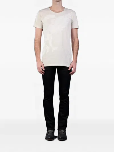 Balmain Eagle-print T-shirt In White