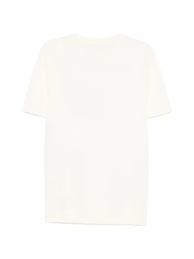 Les Deux Stamp-print T-shirt In White