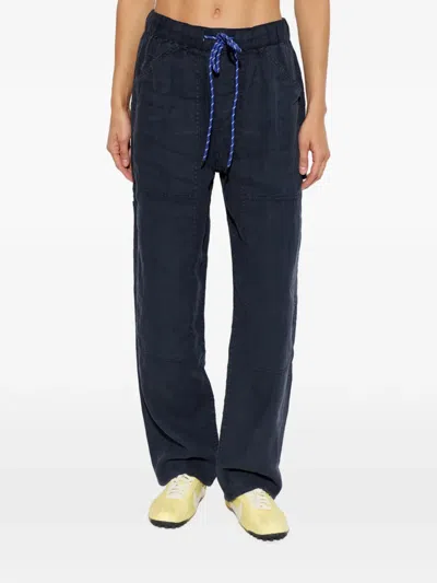 Rag & Bone Drawstring-waist Cargo Pants In Blue