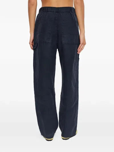 Rag & Bone Drawstring-waist Cargo Pants In Blue