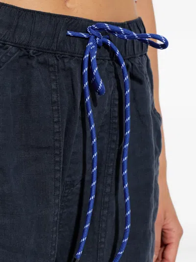 Rag & Bone Drawstring-waist Cargo Pants In Blue