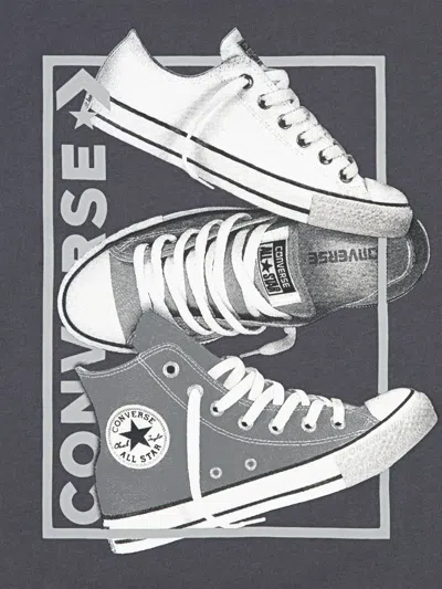 Converse Short-sleeve T-shirt In Blue