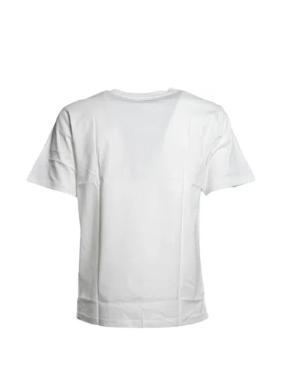 Evisu Seagull-embroidered T-shirt In White