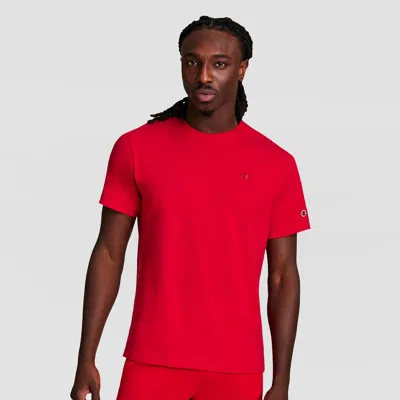 Champion Classic T-shirt, C Logo In Red