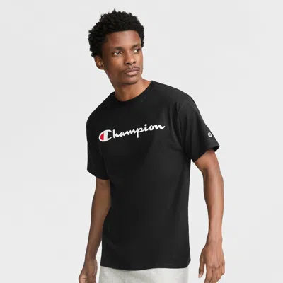 Champion Script T-shirt In Black
