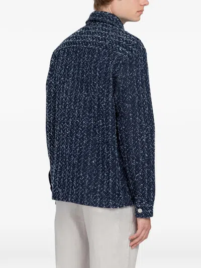 Samsoe & Samsoe Samsoe Samsoe Sacastor X Denim Overshirt In Blue