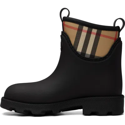 Burberry Women Marsh Stamp Rubber Ankle Boots In Multi