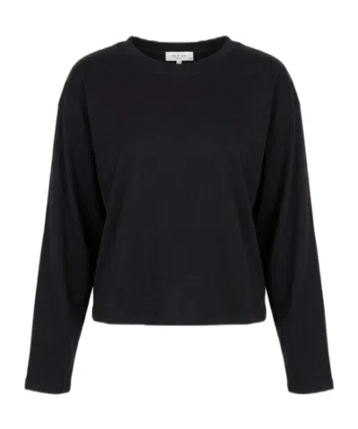 Rag & Bone Long-sleeved T-shirt In Black