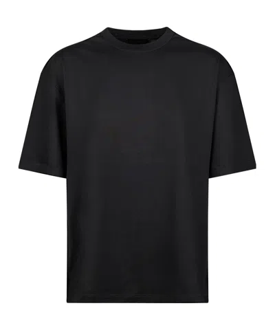 Dondup Logo Oversized T-shirt In Black