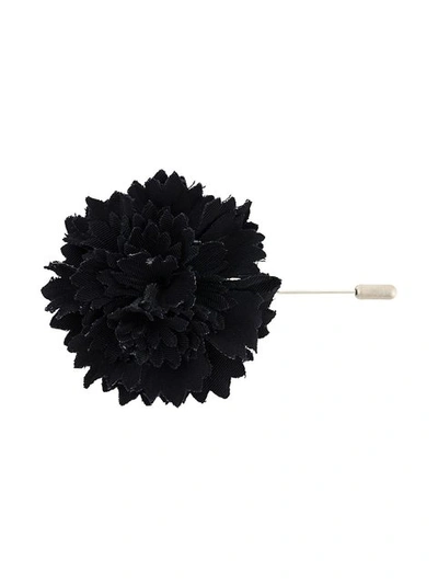 Lanvin Pom Pom Brooch - Blue