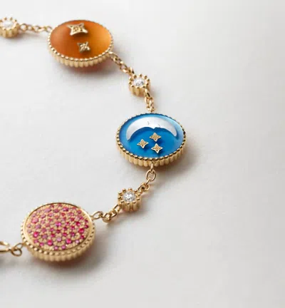 Dior Rose Céleste Bracelet In Multi