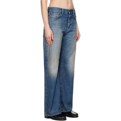 Acne Studios Blue 2021f Jeans In Blue