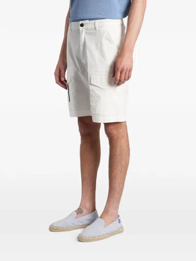 Mc2 Saint Barth Wake Cargo Shorts In White