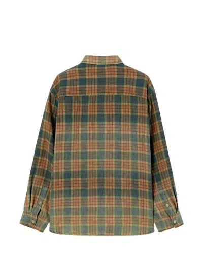 Solid Homme Check-pattern Long-sleeve Shirt In Multi
