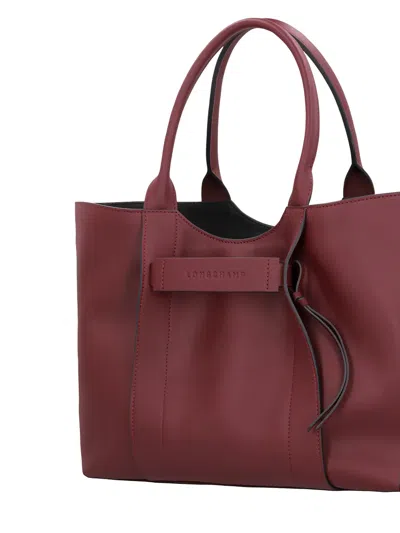 Longchamp 3d L Shoulder Bag In Red