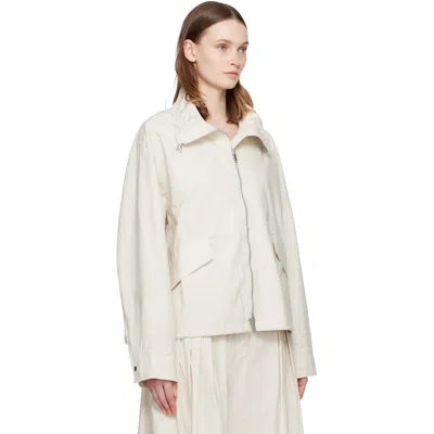 Studio Nicholson Off-white Lismore Jacket In Neutral