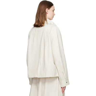 Studio Nicholson Off-white Lismore Jacket In Neutral