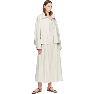 Studio Nicholson Off-white Lismore Jacket In Neutral
