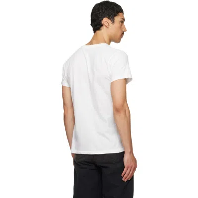 Second / Layer Cotton T-shirt In White