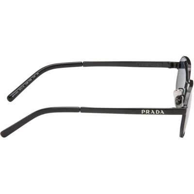 Prada Black Pr D53s Sunglasses In Pattern
