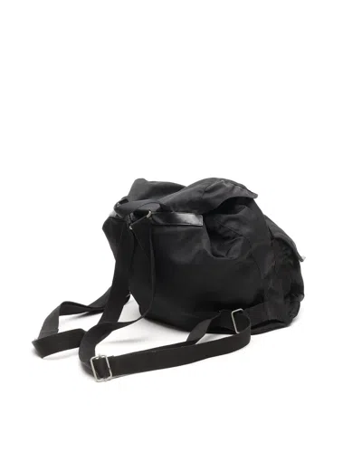 Prada Tessuto Backpack In Black