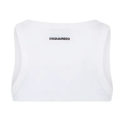 Dsquared2 Tank Top In White