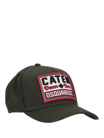 Dsquared2 Patch Baseball Caps In Pink