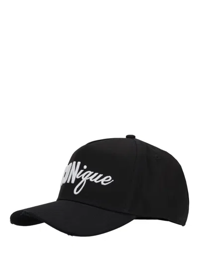 Dsquared2 Embroidered Baseball Caps In Pattern