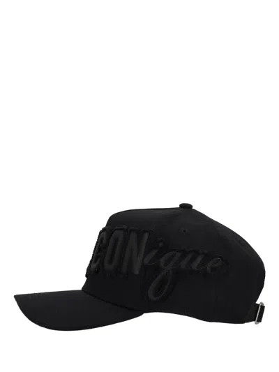 Dsquared2 Patch Baseball Caps In Purple