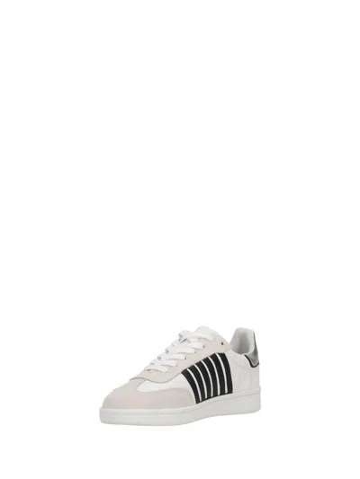 Dsquared2 Lace Up Low Top Sneakers In Multi
