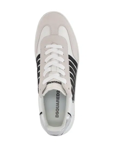 Dsquared2 Lace Up Low Top Sneakers In Multi