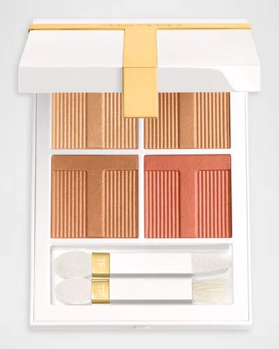 Tom Ford Soleil Eye Color Quad Lumiere Eyeshadow In Transparent