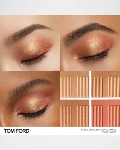 Tom Ford Soleil Eye Color Quad Lumiere Eyeshadow In Transparent