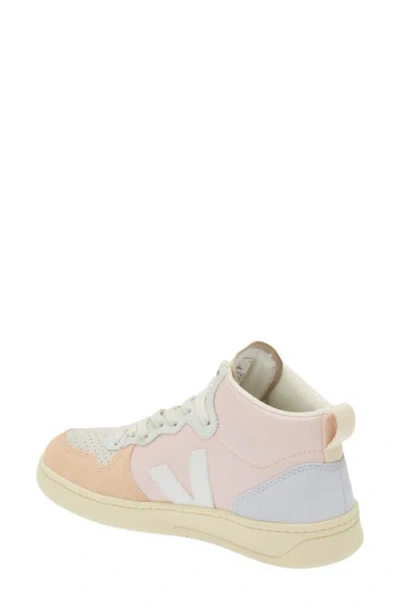 Veja V-15 Mid Top Sneaker In Multi