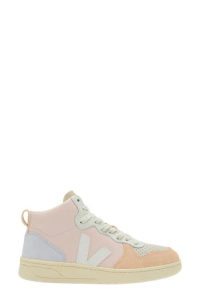 Veja V-15 Mid Top Sneaker In Multi