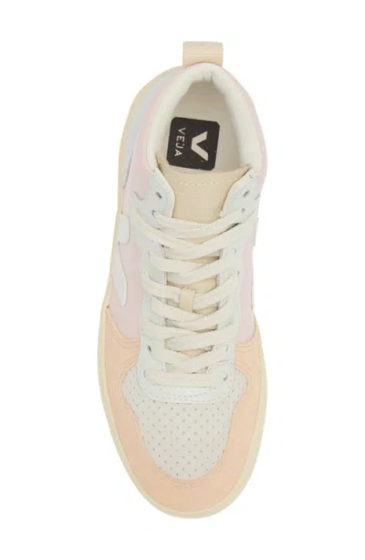 Veja V-15 Mid Top Sneaker In Multi