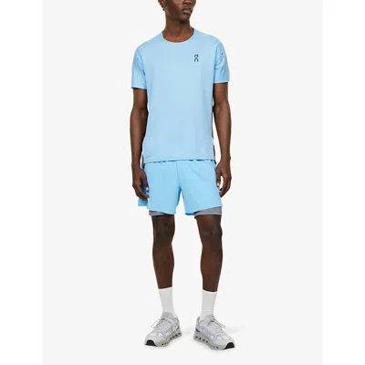 On Logo T-shirt In Blue