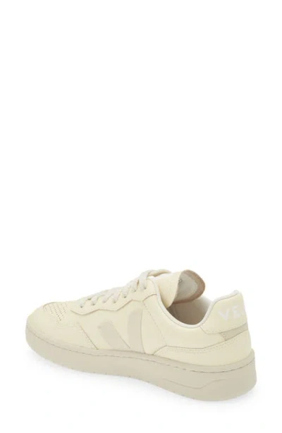 Veja V-90 Leather Sneaker In Multi