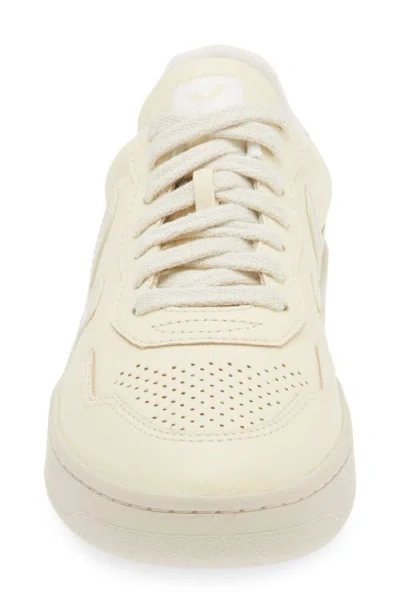 Veja V-90 Leather Sneaker In Multi