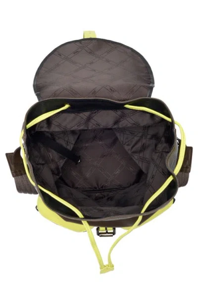 Longchamp Medium 3d Colorblock Leather Backpack In Multi