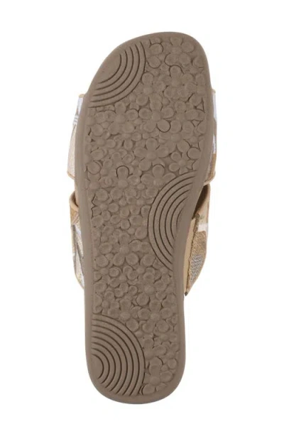 Cliffs By White Mountain Frankly Slide Sandal In Multi