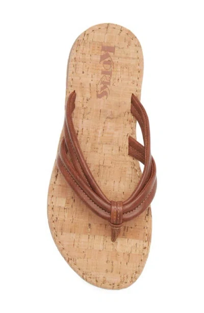 Korks Cascade Sandal In Multi