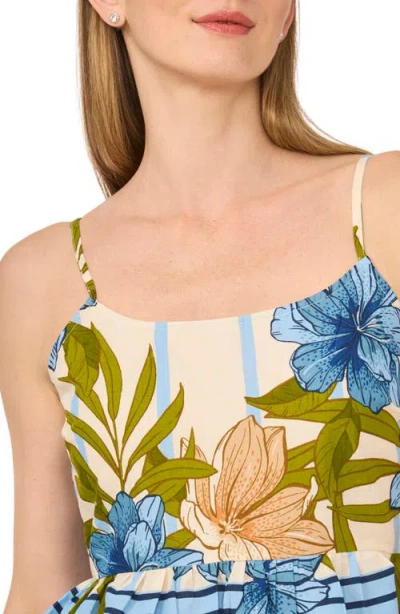 Halogen ® Peplum Border Tank In Multi