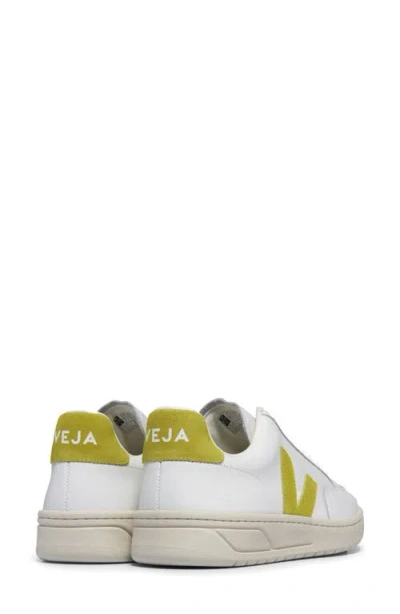 Veja V-12 Lace-up Sneaker In White
